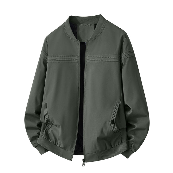 Herren Modische Bomberjacke mit praktischem Reißverschluss Echo Archiv