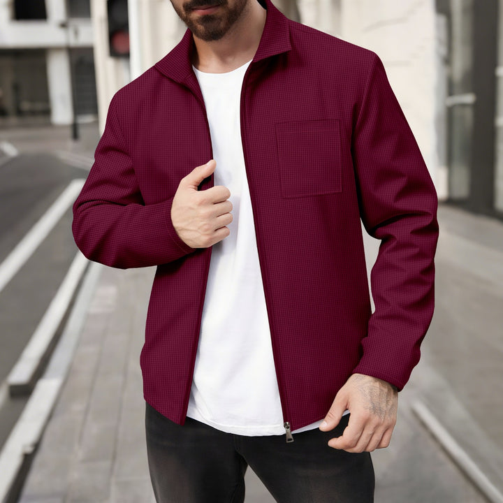 Herren sportliche Jacke mit modernem Schnitt Echoarchiv