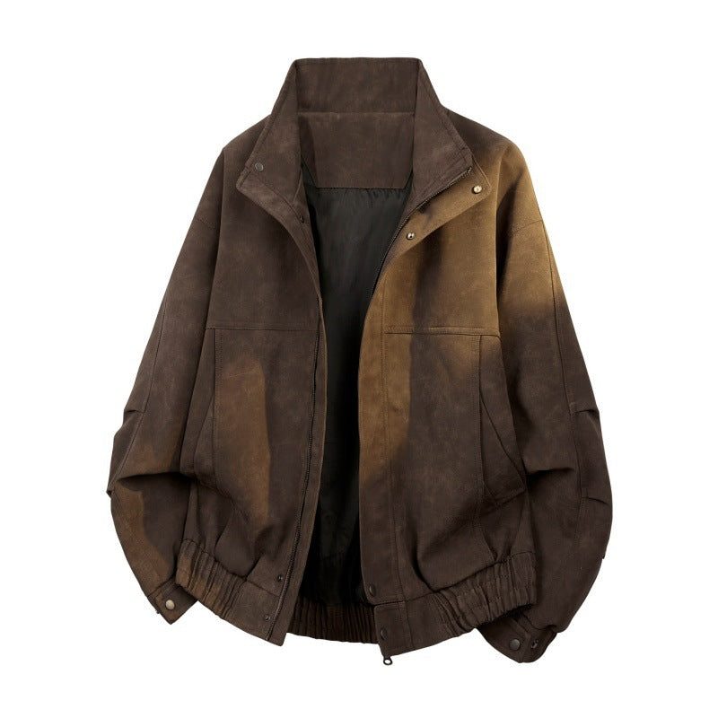Herren Lässige Oversized Jacke Echo Archiv