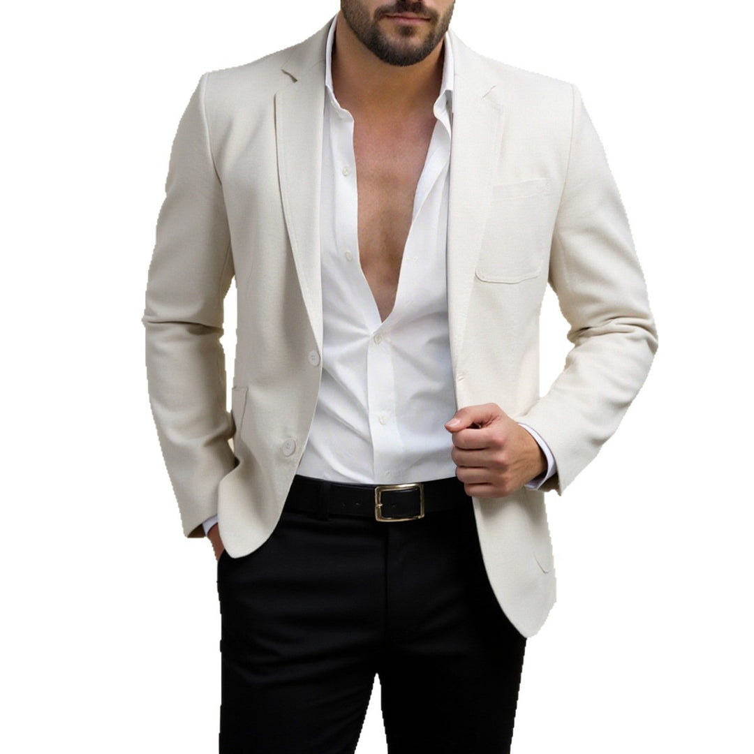 Herren elegante Blazerjacke aus hochwertigem Stoff Echoarchiv