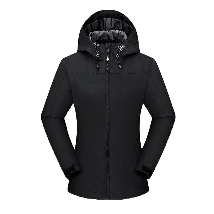 Herren ultraleichte packbare Regenjacke mit verstellbarer Kapuze und elastischen Manschetten Echo Archiv