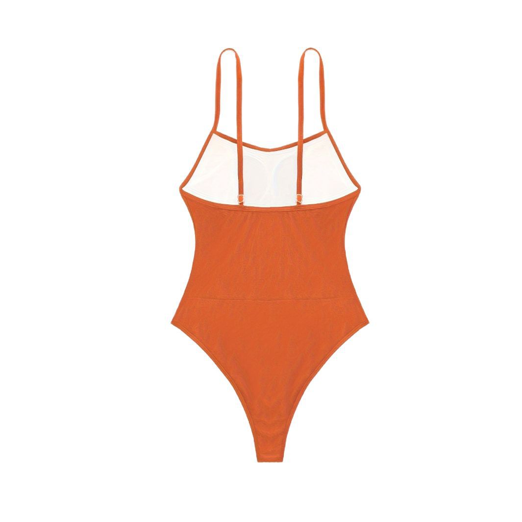 Damen Einteiler Badeanzug mit elegantem Schnitt Echo Archiv