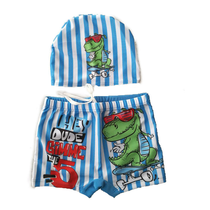 Jungen Schwimmset mit fröhlichem Dinosaurier-Motiv Echo Archiv
