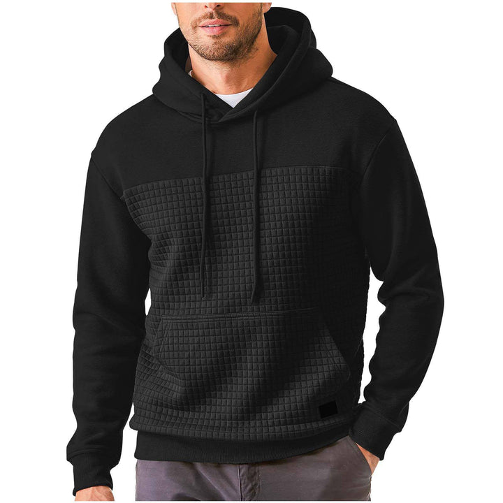 Herren Kapuzenpullover mit strukturiertem Obermaterial Echoarchiv
