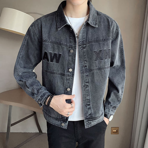 Herren Modische Denimjacke Echoarchiv