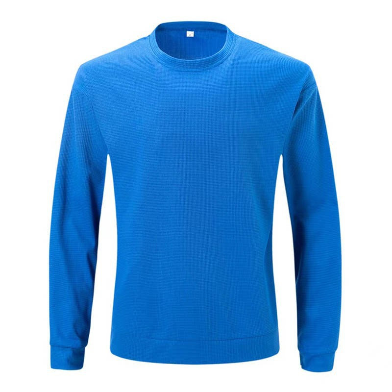 Herren lässiger Langarm-Pullover mit strukturiertem Design Echoarchiv