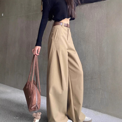 Damen Modische und lässige Hochtausende Hose Echoarchiv