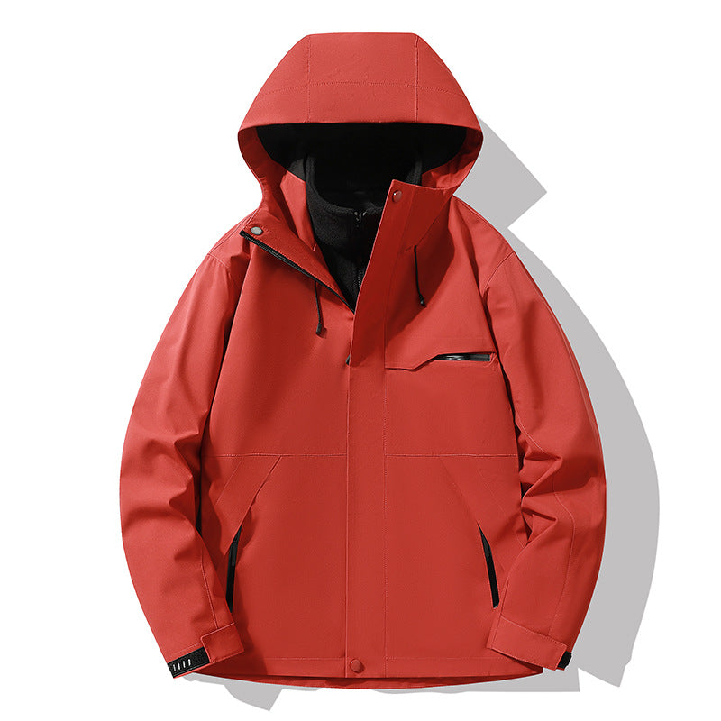Herren Wetterfeste Outdoor Jacke Echo Archiv