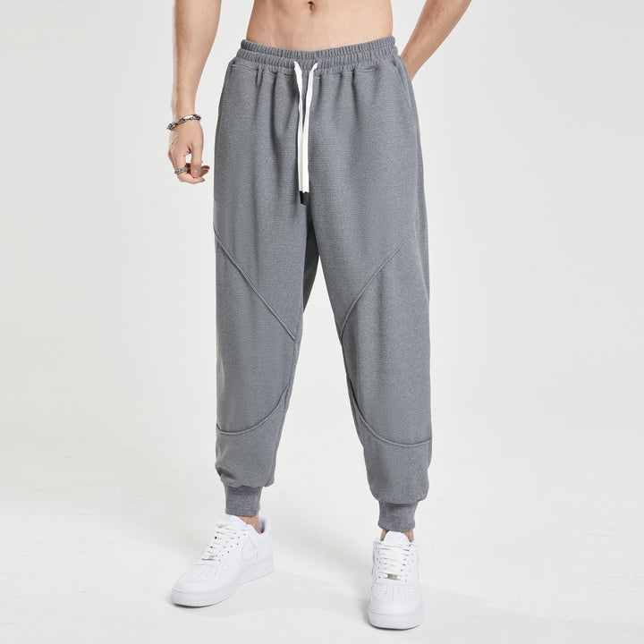 Herren sportliche Sweatpants mit gestepptem Design Echoarchiv