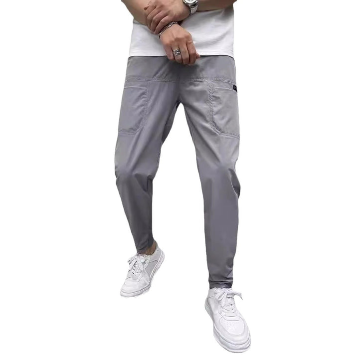 Herren Freizeithose mit praktischen Taschen und elastischem Bund Echoarchiv