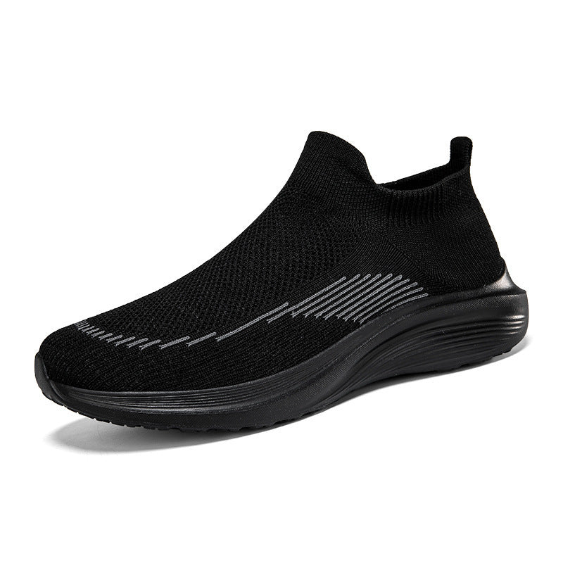 Herren nan sockenähnliche Strick-Sneaker mit nahtlosem Obermaterial und stoßdämpfender Sohle Echo Archiv