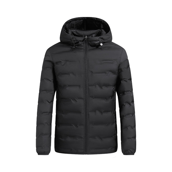 Herren Nano Ultra-Leicht Steppdaunenjacke mit Kapuze – Taviero