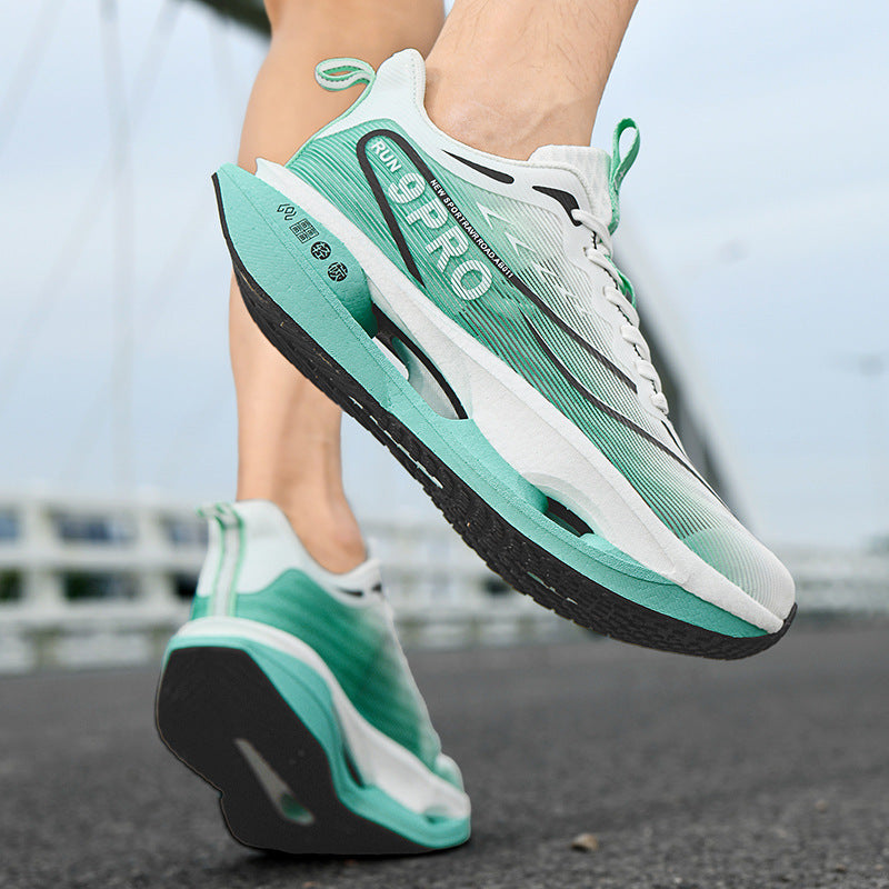 Unisex gedämpfte Wettkampf‑Laufschuhe mit Hohlkern‑Zwischensohle und atmungsaktivem Mesh‑Obermaterial – Tavélo