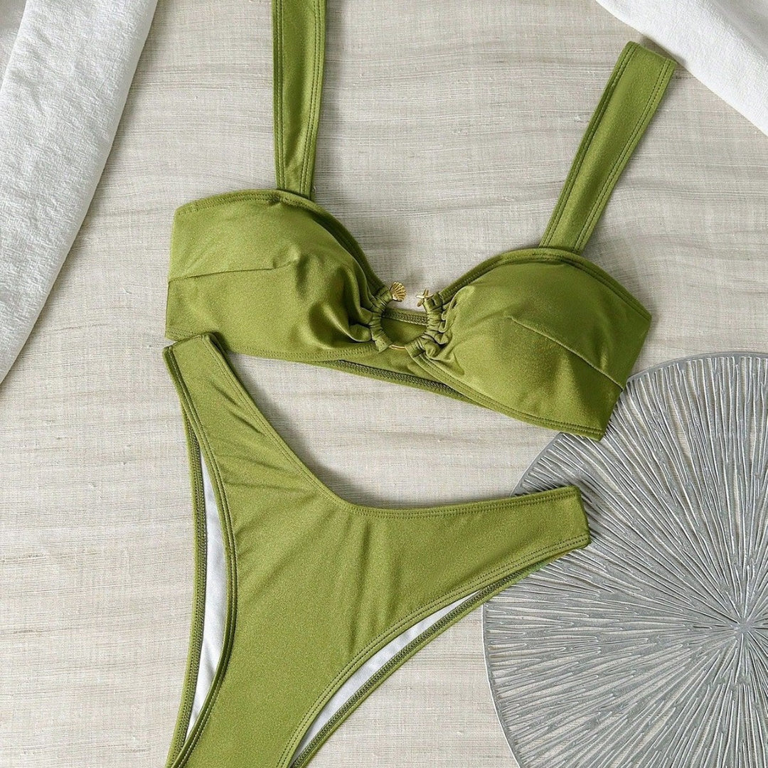 Damen Hochwertiger Bikini mit elegantem Bügel-Design Echo Archiv
