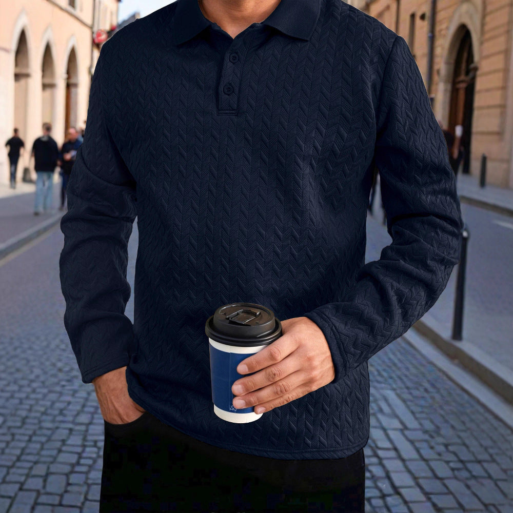 Herren Langarm Poloshirt Echoarchiv