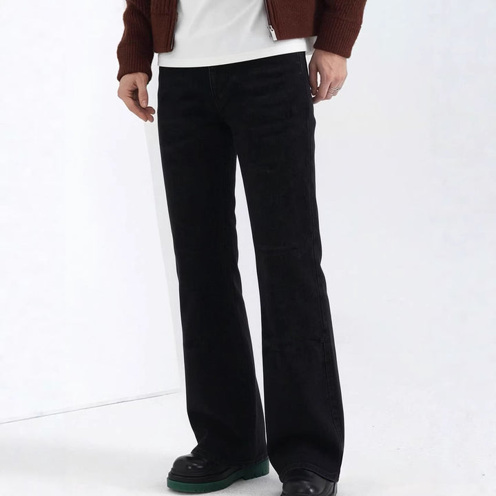 Herren lässige Bootcut Jeans mit modernen Waschungen Echo Archiv