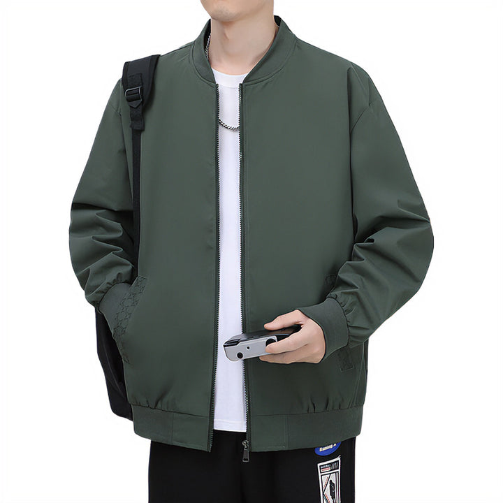 Herren Modische Übergangsjacke mit seitlichen Reißverschlüssen Echo Archiv