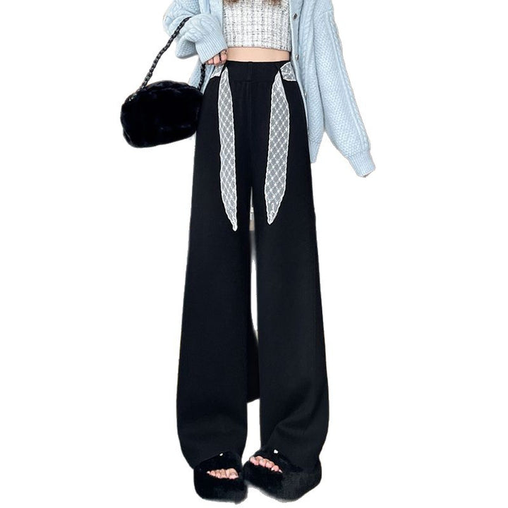 Damen Bequeme Oversized Stoffhose Echo Archiv