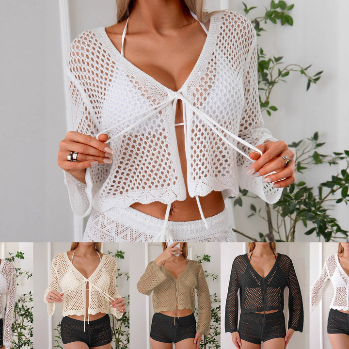 Damen luftige Strickbluse Echo Archiv