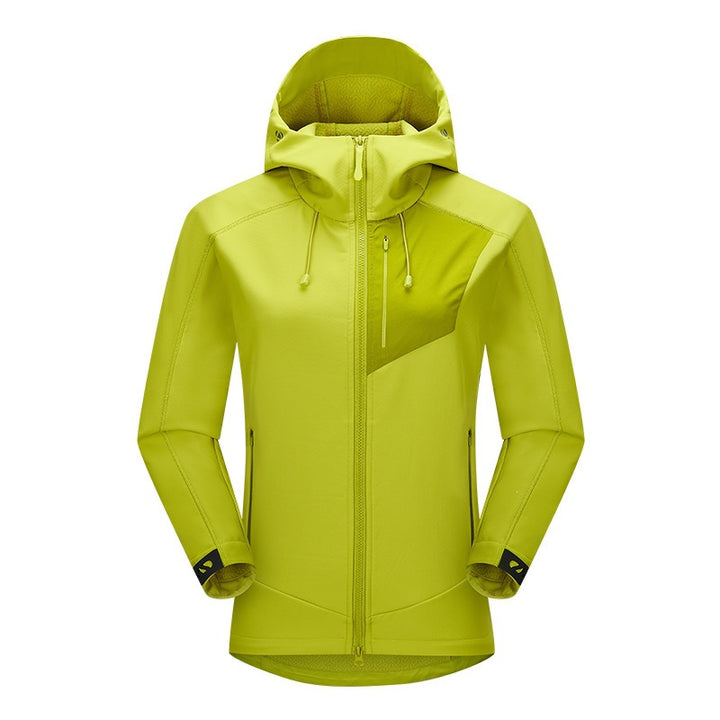 Herren Softshell-Trekkingjacke mit Kapuze atmungsaktiv winddicht dehnbar Echoarchiv