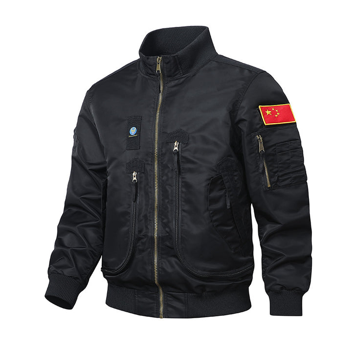 Herren Militärische Bomberjacke Echo Archiv