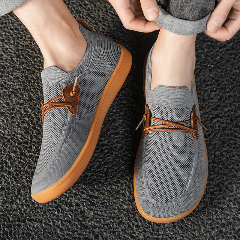 Herren nan atmungsaktiver Strick-Schlupfsneaker mit elastischem Einstieg und dämpfender Leichtsohle Echo Archiv
