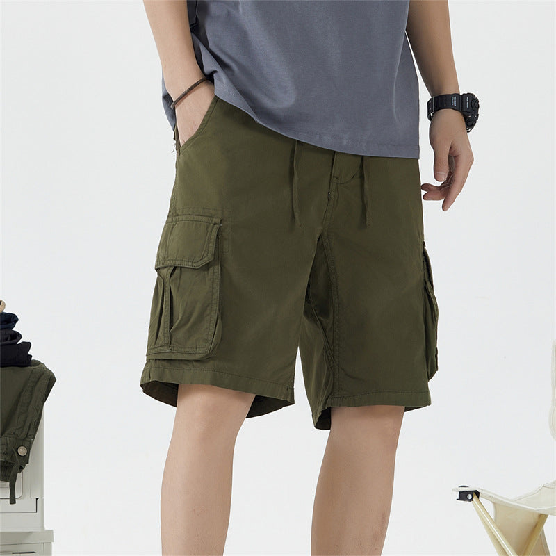 Herren leichte Cargo-Shorts mit mehreren praktischen Taschen Echoarchiv