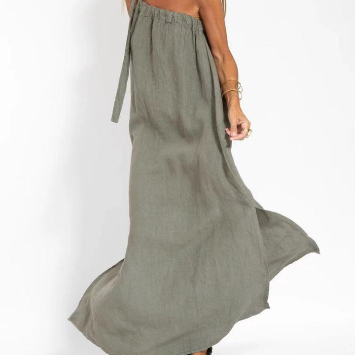 Damen Maxikleid mit asymmetrischem Träger Echo Archiv