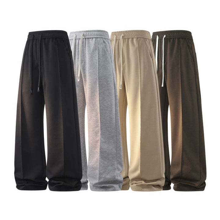 Damen Weite Lounge-Jogginghose mit Kordelzug, elastischem Bund & Seitentaschen Echoarchiv