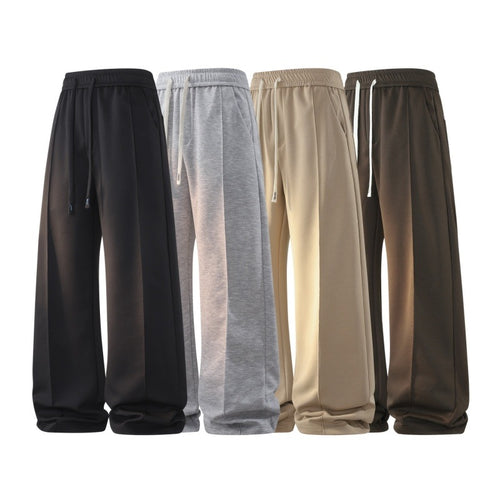 Damen Weite Lounge-Jogginghose mit Kordelzug, elastischem Bund & Seitentaschen Echoarchiv