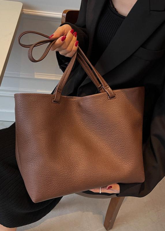 Echoarchiv | Geräumige Damen Schultertasche Aus Weichem Leder