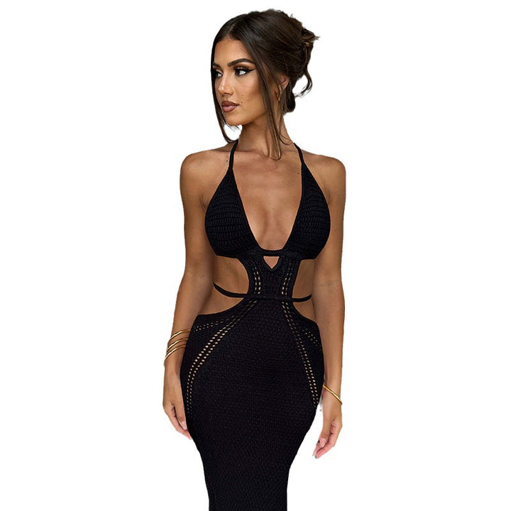Damen Maxi-Strandkleid mit innovativem Cut-Out-Design Echo Archiv