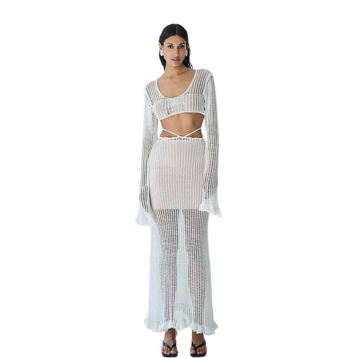 Damen elegantes und durchscheinendes Strandset Echo Archiv