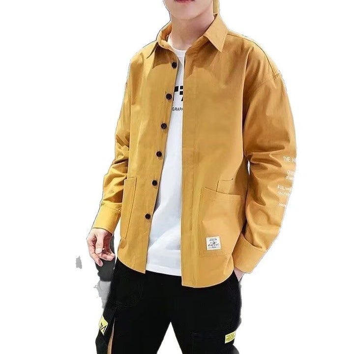 Herren lässige Utility-Jacke mit praktischen Taschen und stylischem Schnitt Echoarchiv