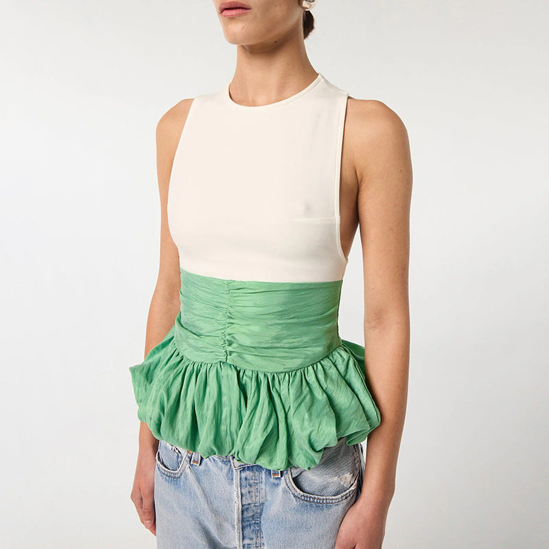 Damen Trendiges Rüschen-Top mit figurformendem Design Echo Archiv