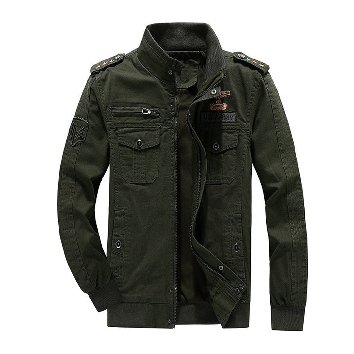 Herren wasserabweisender Utility-Parka mit Teddyfutter, Kapuze und Multifunktionstaschen Echoarchiv
