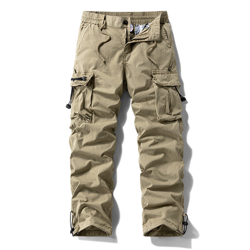 Herren Robuste Cargo‑Hose im Tactical‑Utility‑Stil mit elastischem Bund und Multifachtaschen Echo Archiv