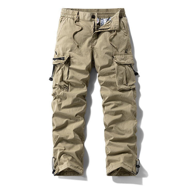 Herren Robuste Cargo‑Hose im Tactical‑Utility‑Stil mit elastischem Bund und Multifachtaschen Echo Archiv
