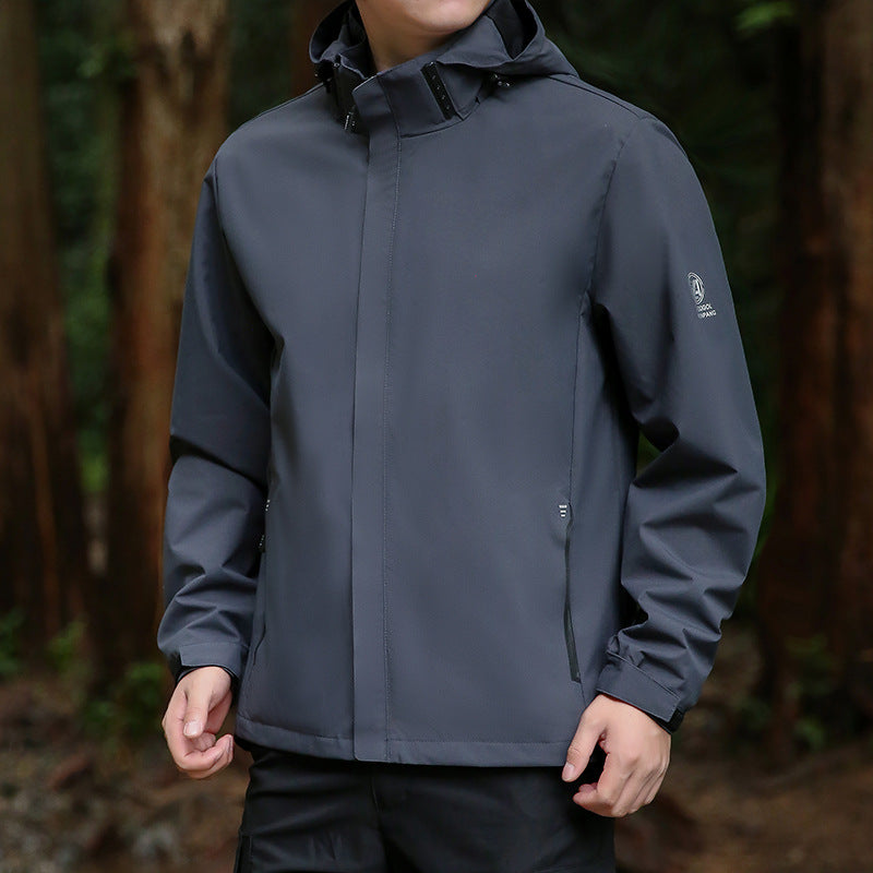 Herren wetterfeste Outdoor Jacke Echo Archiv