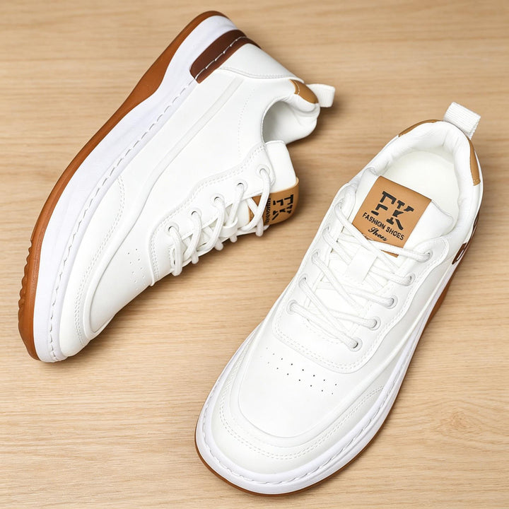 Herren Sportliche Leder Sneaker Echoarchiv