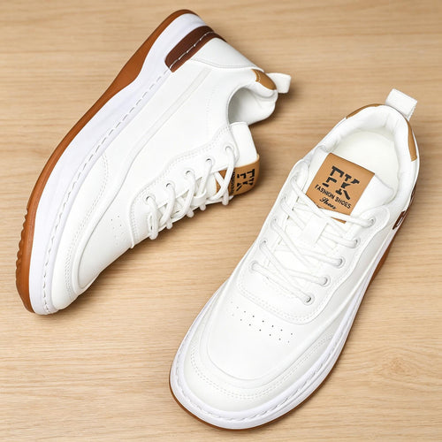Herren Sportliche Leder Sneaker Echoarchiv