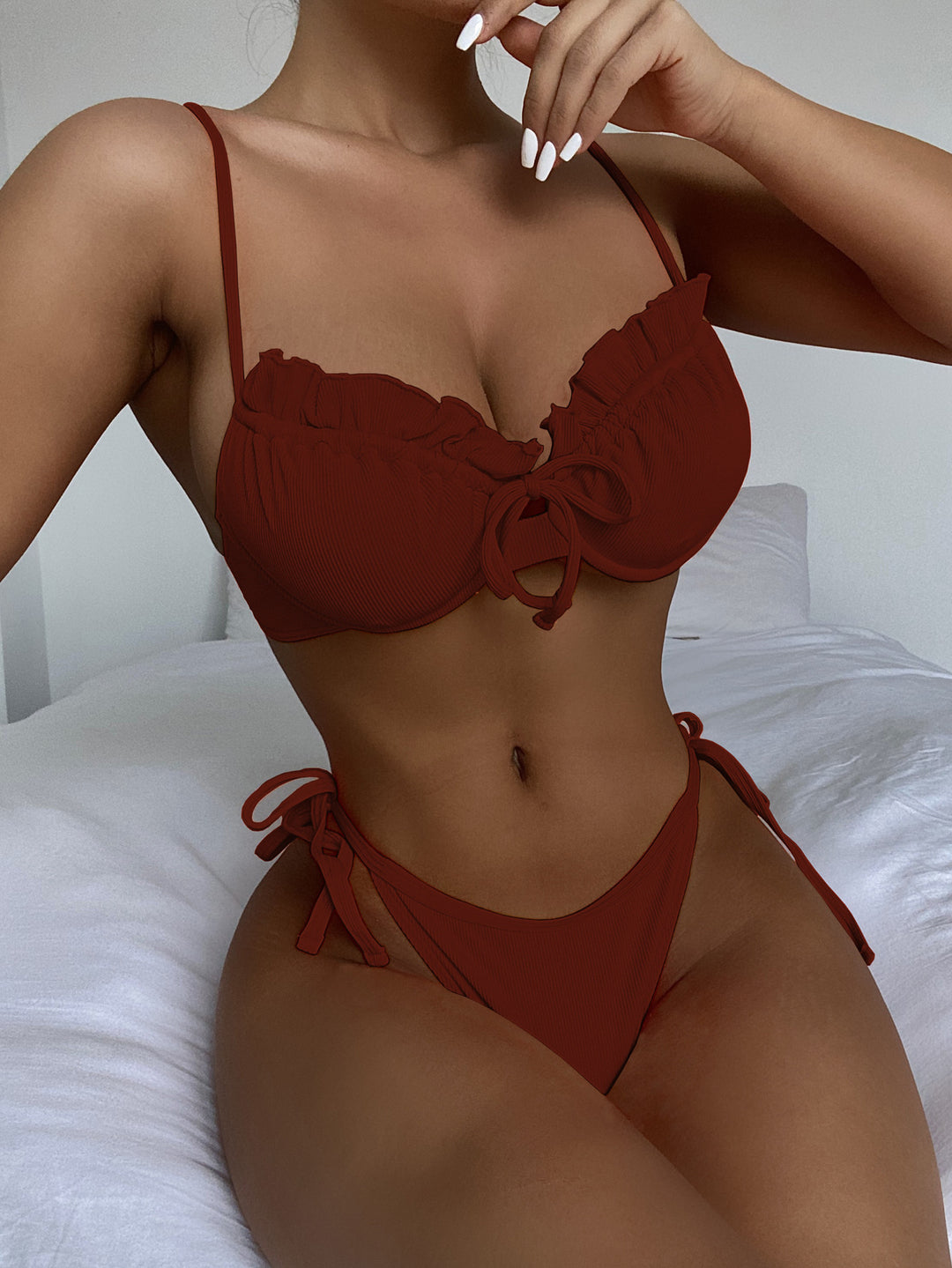 Damen Raffiniertes Bikini-Set Echo Archiv