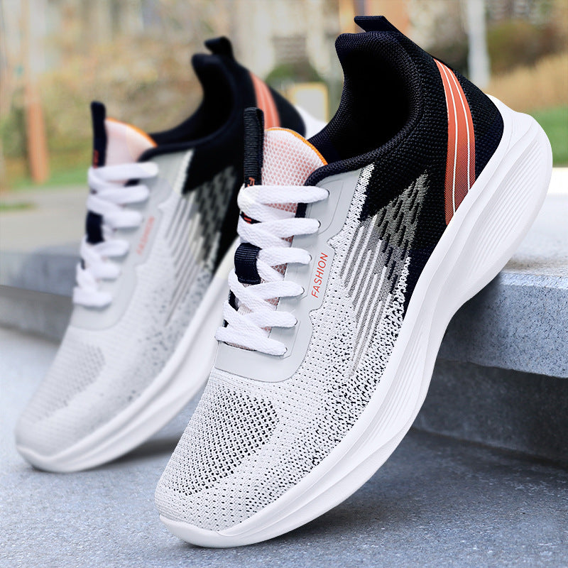 Herren nan moderner Performance-Running-Sneaker mit nahtlosem Strickobermaterial, sockenähnlichem Einstieg und reaktiver EVA-Dämpfung Echo Archiv