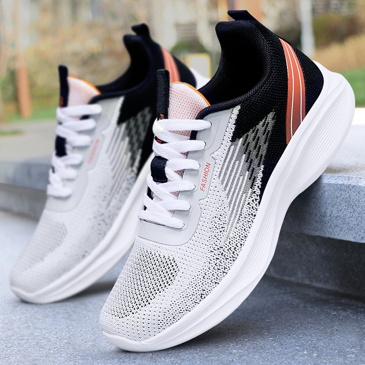Herren nan moderner Performance-Running-Sneaker mit nahtlosem Strickobermaterial, sockenähnlichem Einstieg und reaktiver EVA-Dämpfung Echo Archiv