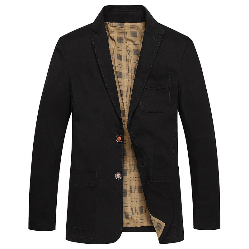 Herren Sakko im Field‑Stil aus Premium‑Canvas mit aufgesetzten Taschen Echo Archiv