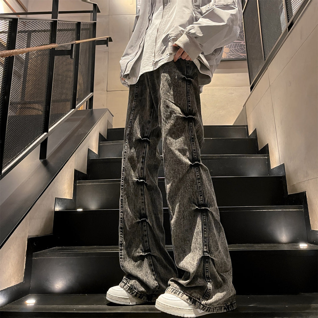 Damen Modische weitgeschnittene Jeans Echoarchiv