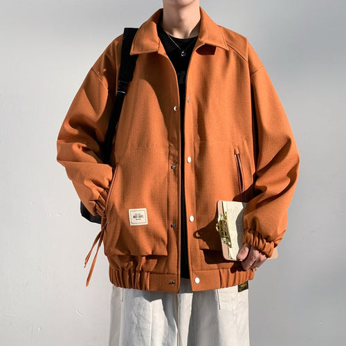 Herren lockere Utility-Jacke Echoarchiv