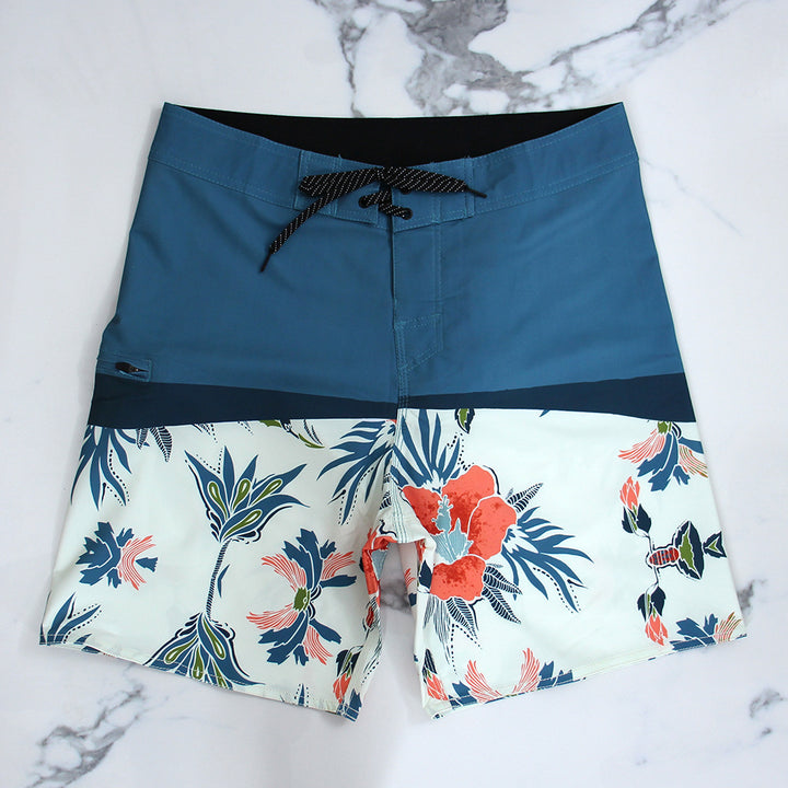 Herren Boardshorts mit innovativem Farbverlauf und komfortablem Kordelzug Echoarchiv