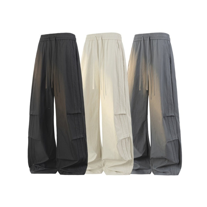 Damen Weite Lagen-Loungehose mit Cargo-Details & elastischem Tunnelzug Echoarchiv