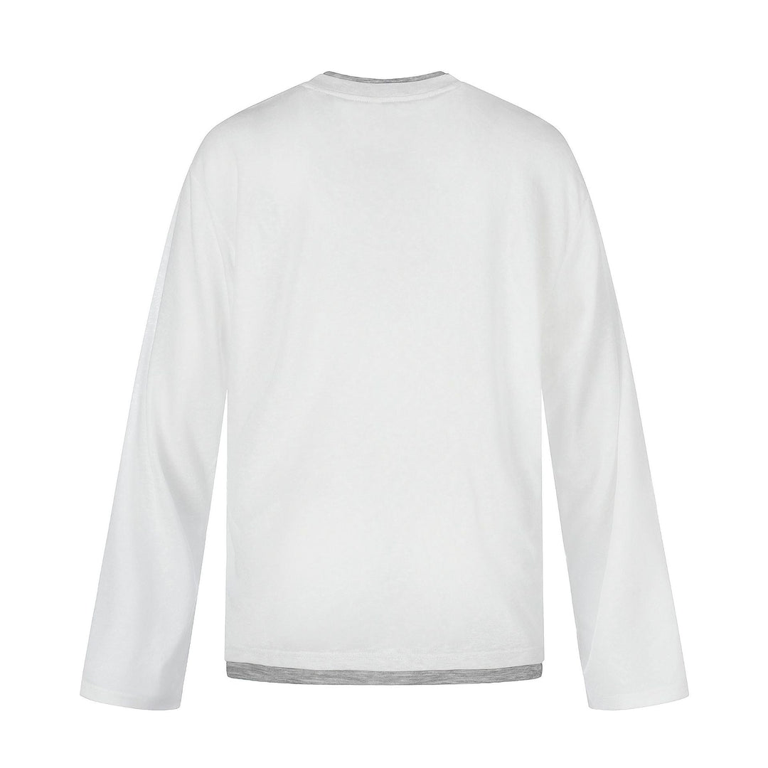 Damen Langarmshirt mit illustrativem Pferde‑Print und Lagenoptik Echoarchiv